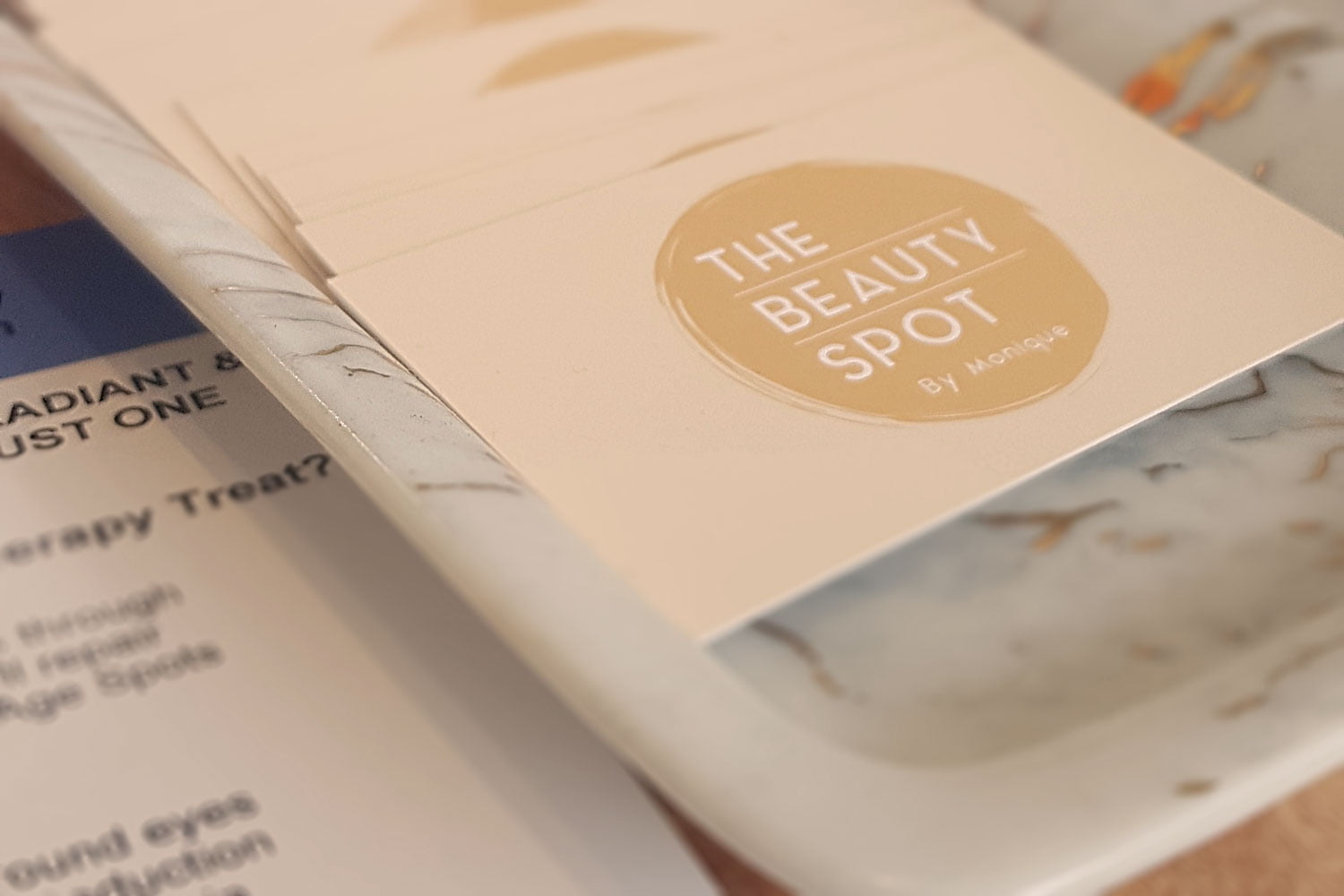 The Beauty Spot By Monique Business Cards